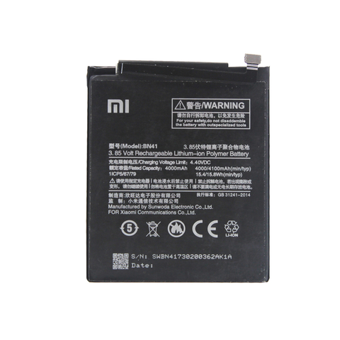 Pin Xiaomi Redmi BN41 / Note 4 / 4100mAh (Zcty)