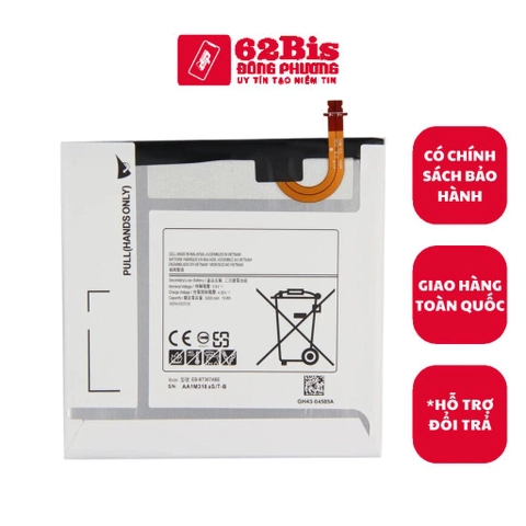 Pin Samsung Tab A 8.0 - 2017 / P385 / P380 / T380 / T385 / EB - BT367ABE / 5000mAh (Zin)