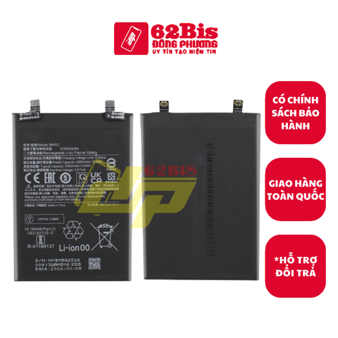 Pin Xiaomi BM5G / Redmi Note 11T Pro / Redmi Note 11Pro / X4 GT 5000mAh (Zin)
