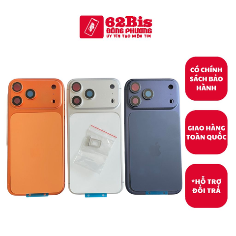 Vỏ Iphone 17 Pro / Iphone 17pro bộ có sườn ( Zin)