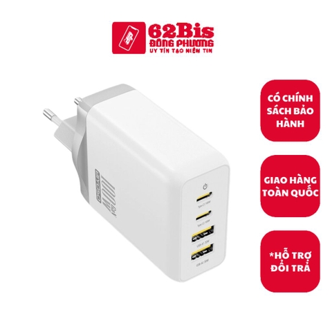 Cóc Sạc Biyoso D35eu 65w Gan - Chân Tròn