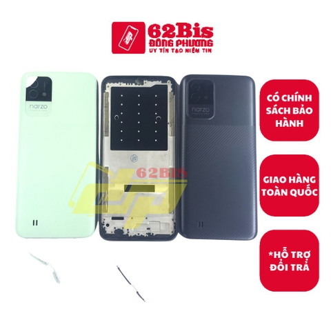 Vỏ Oppo Realme Narzo 50i bộ full có sườn (Zin máy)