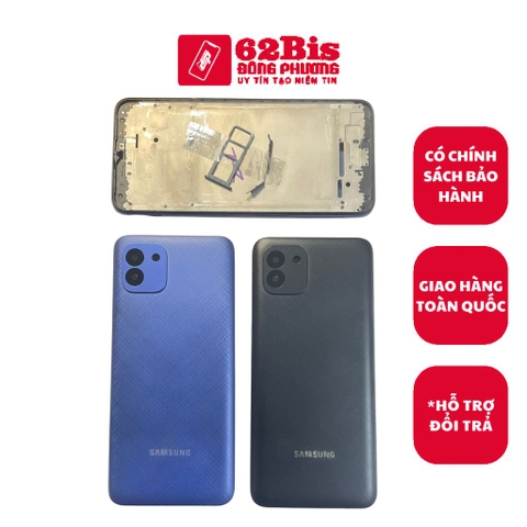Vỏ Samsung A03 Full Bộ có Sườn (Zin)