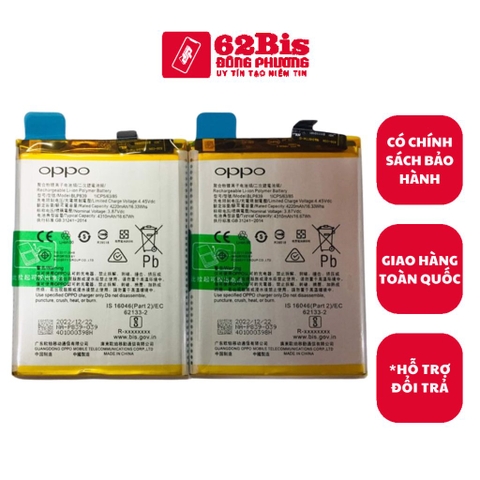 Pin Oppo BLP839 / F19 Pro + 5G / Reno 5Z / A94 5G / A95 5G / Reno 6Z / Reno 6 4G - 4310 mAh (Zin Cty)