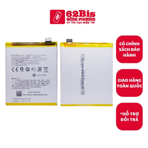 Pin Oppo BLP683 / F9 (Ram 6Gb) / Realme 2 Pro / A7X (Zin)