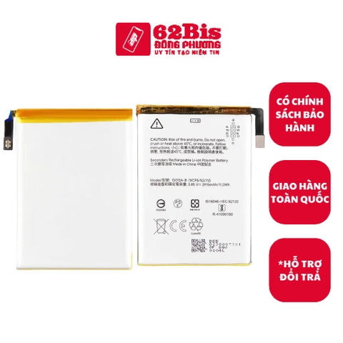 Pin Google Pixel 3 / G013A-B / 2915mAh (Zin Cty)