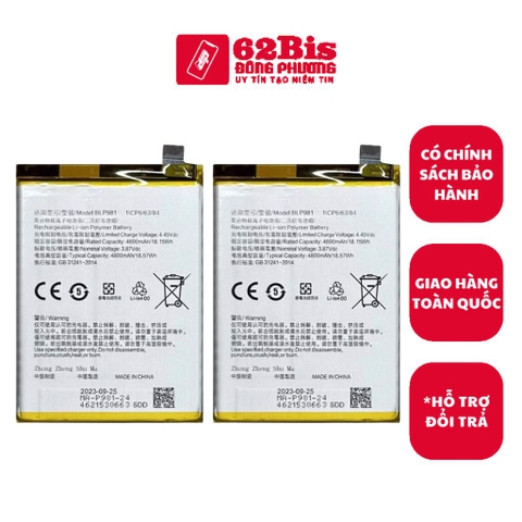 Pin Oppo BLP981 / A1 Pro / Reno 8T 5G - 5000 mAh (Zin Cty)