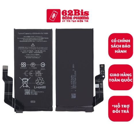Pin Google Pixel 6a 5G / GLU7G / 4370mAh (Zin cty)
