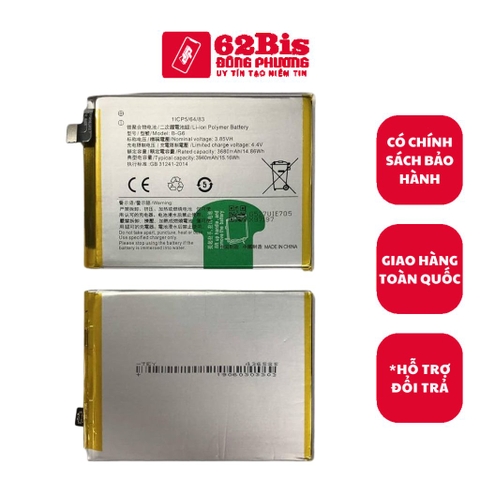 Pin Vivo S1 / Y7s / V1907 (B-G6) (Zin cty)