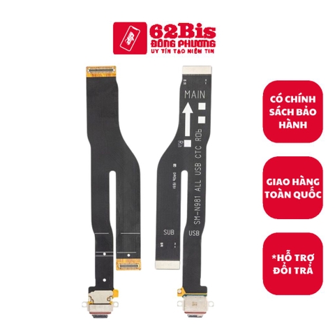 Cụm Chân Sạc Samsung Note 20 - 5g / N9810 / N981 u/N Ori (Zin Cty)