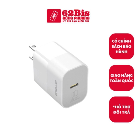 Cóc Sạc Biyoso C27hus-Cc 35w Pd Cc - Chân Dẹp