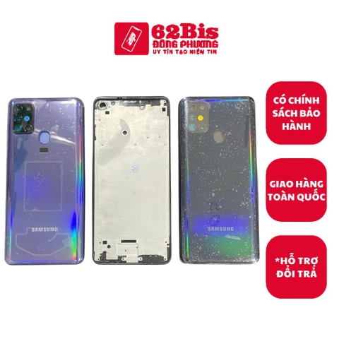 Vỏ Samsung A21s / A217 bộ Có Sườn (Zin)