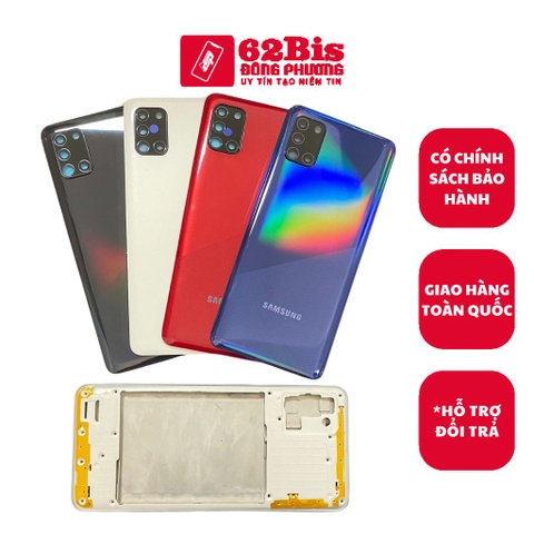 Vỏ Samsung A31 4g / A315F full bộ có sườn (Zin)