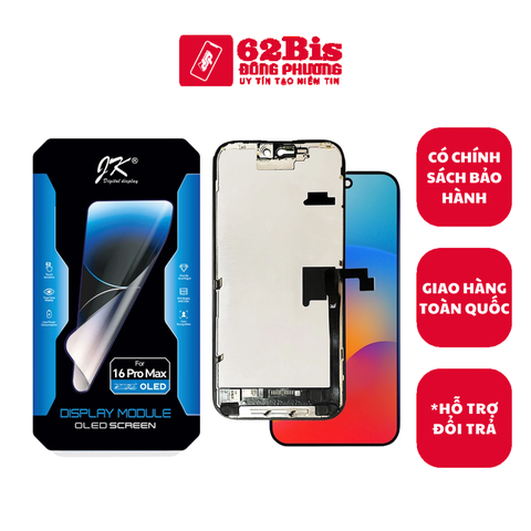 Màn Hình Iphone 16 Promax / 16promax SOFT 20Hz Oled phôi dẻo - Sàng IC được (JK)