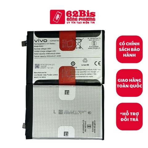 Pin Vivo Y29 5G / BA62 - 5500mAh (Zin Cty)
