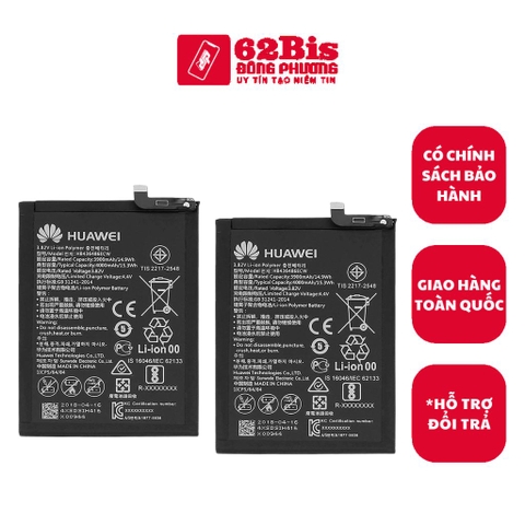 Pin Huawei HB436486ECW / Mate 10 / Mate 10 Pro / Mate 20 / P20 Pro / Mate X / Mate 10X / Nova 5 Pro - 4000mAh (Zin cty)