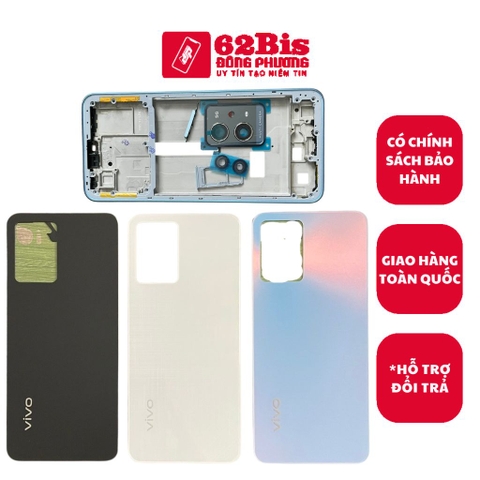 Vỏ Vivo Y75 5g / V2142 Full Bộ có Sườn (Zin Máy)