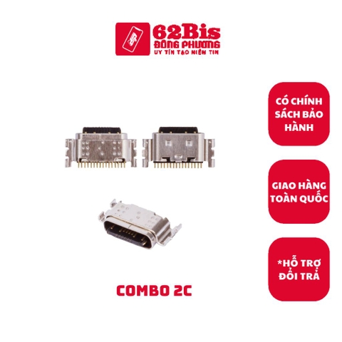 Chân Sạc Tecno Spark 10 / Spark 9 Pro / Spark Go (2024) (BG6) / Infinix Hot 11s / 16 chân (USB Type-C) - Combo 2C = 30k