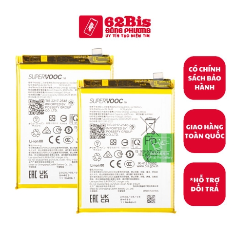 Pin Oppo BLPA43 / Realme12 / RMX3871 (Zin Cty)