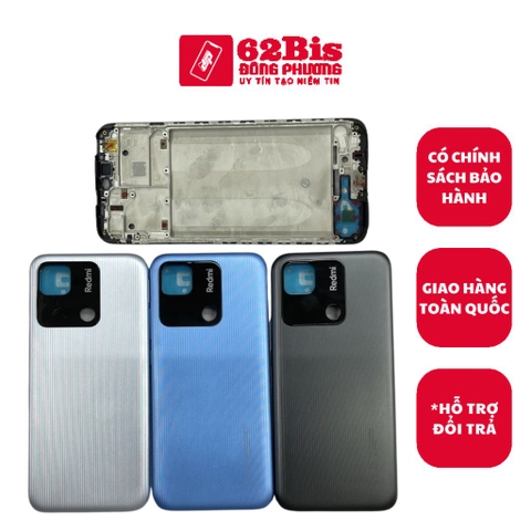 Vỏ Xiaomi Redmi 10A Full bộ có sườn (Zin)