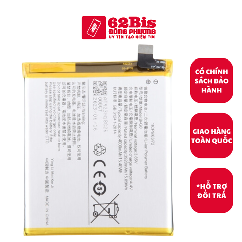 Pin Vivo B-G0 / X27 / V1829T / V1829A / V1838A - 4000mAh (Zin cty)