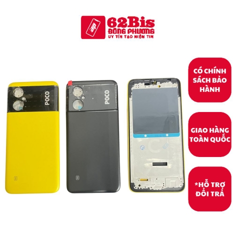 Vỏ Xiaomi Poco M4 Full bộ có sườn (Zin)