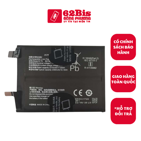 Pin Vivo B-T9 / iQoo 9 - 4350mAh (Zin cty)