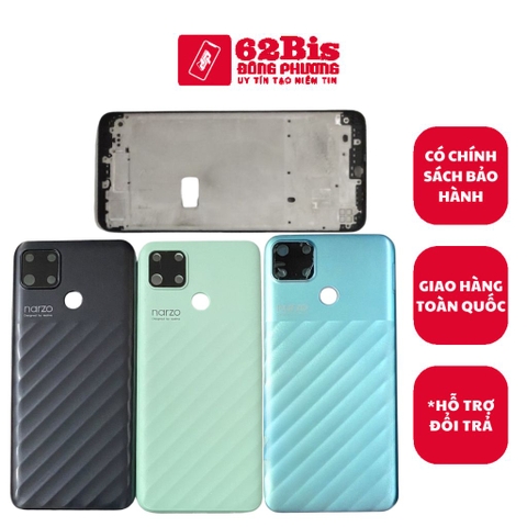 Vỏ Oppo Narzo 30a Bộ Full Có Sườn (Zin máy)