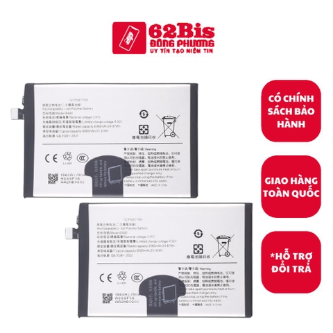 Pin Vivo BA90 / Y300i 5G / IQOO Z10x - 6500mAh (Zin hãng)