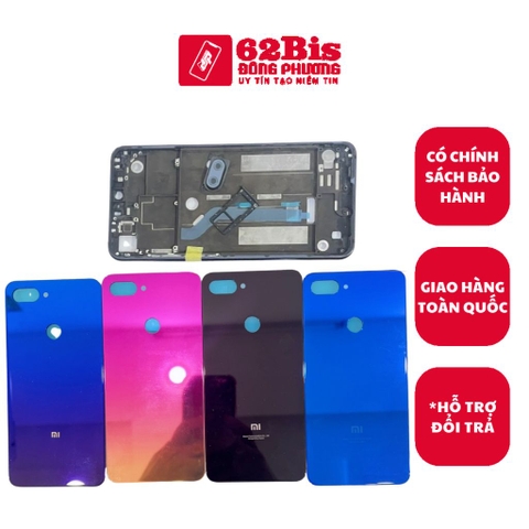 Vỏ Xiaomi Mi 8 Lite bộ full có sườn (Zin máy)