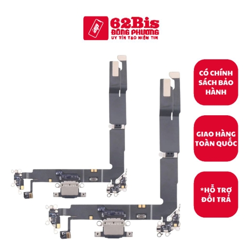 Cụm Chân Sạc Iphone 16 + / IP 16 Plus (Zin Máy)