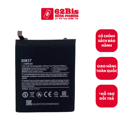 Pin Xiaomi BM37 / Mi 5S Plus (Zin Cty)