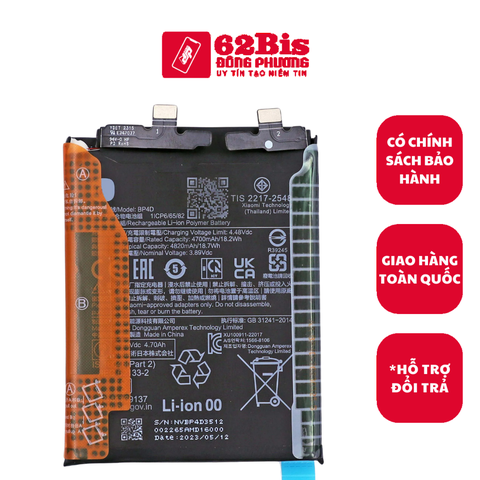 Pin Xiaomi BP4D / Xiaomi 13 Pro / Mi 13 pro (Zin Cty)