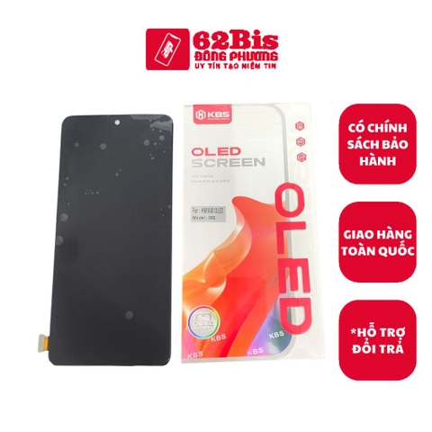 Màn hình Xiaomi Redmi K40 / K40s / Redmi K40 Pro / Black Shark 4 / Black Shark 4S / Black Shark 4S Pro / MI 11I / MI 11X / MI 11X Pro / Poco F3 / Poco F3 Pro / Poco F4 / Black Shark 5 / Black shark 5rs Amoled phôi lớn (Hãng KBS))