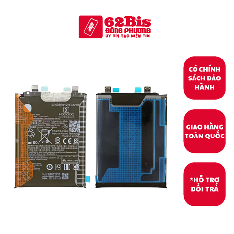 Pin Xiaomi BM5T / Xiaomi 13T / Mi 13T / Poco X6 Pro - 5000mAh (Zin Cty)