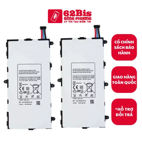 Pin Samsung Tab 3 7.0 inch / T4000E / T210/ T211/ T215, 4000 mAh (Zin Cty)