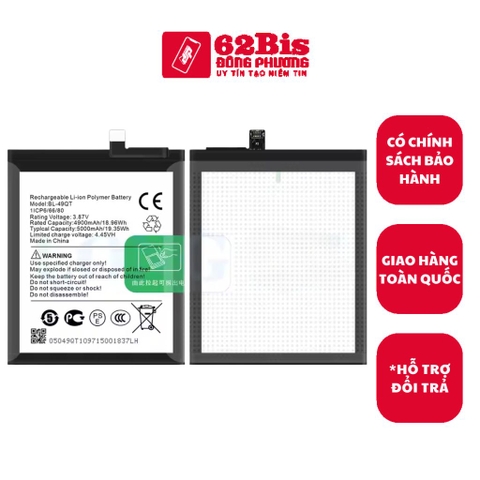 Pin Tecno BL-49QT / BL-49OT / Camon 20 / Premier Ck9n  (Zin hãng)