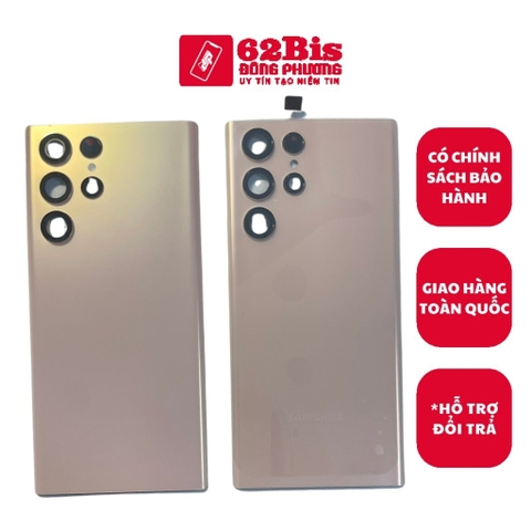 Vỏ / Lưng sau Samsung S22 Ultral / S22u / S22Ultra + Lens Camera (Zin)