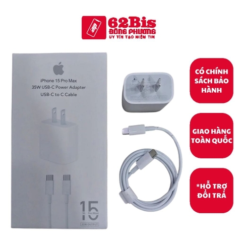 Bộ Sạc Iphone 15 Promax