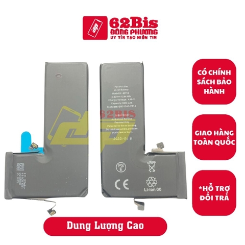 Pin Iphone 11Pro / Iphone 11 Pro / Iphone 11P - 3300mAh (Dung lượng cao)