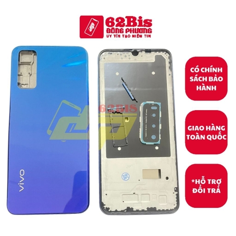 Vỏ Vivo Y20 / Y20S / Y12S Full bộ có sườn (Zin)