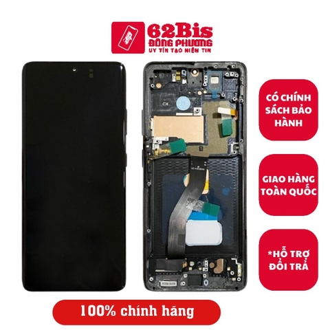 Màn Hình Samsung S21 Ultra / S21 Ultra - 5G / G998B full  khung (chính hãng 100%)