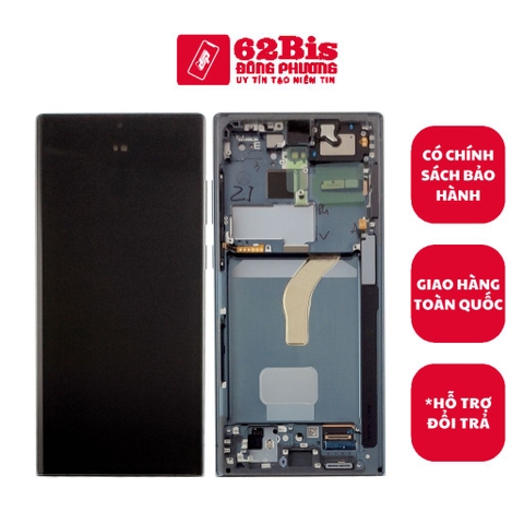 Màn Hình Samsung S22 Utral 5g / S22Ultra 5g / G908 Khung Amoled Full Size (Zin cty)