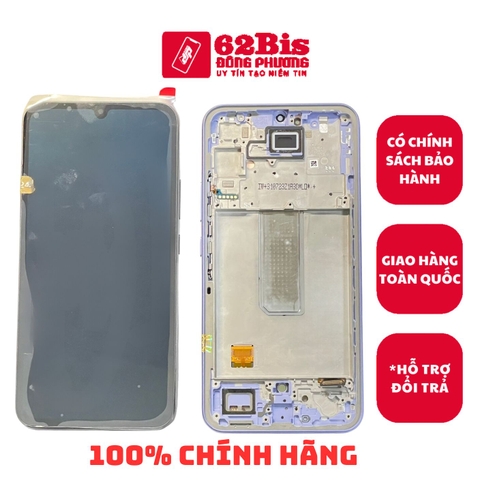 Màn Hình Samsung A34 5g / A346B full khung (100% Zin Máy)