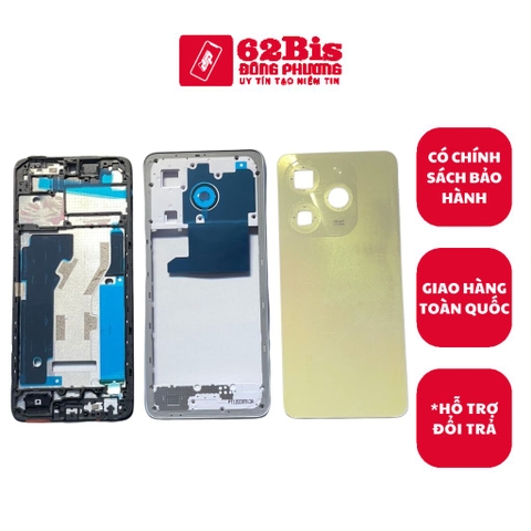 Vỏ Tecno Spark go 2024 Bộ Có Sườn (Zin máy)