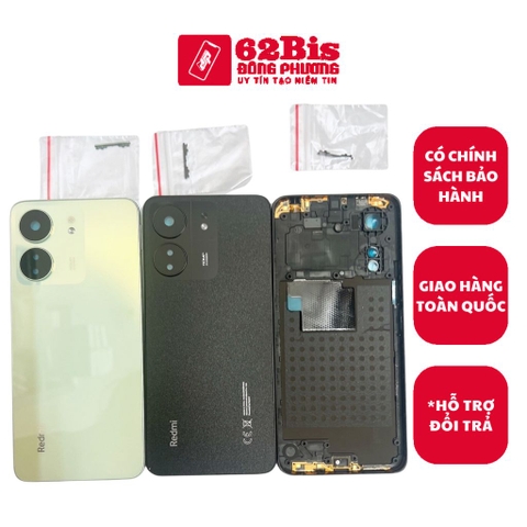 Vỏ Xiaomi Redmi 13C / Poco C65 Không Sườn (Zin)