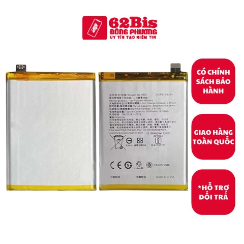 Pin Oppo BLP807 / Realme 7 / Realme V5- RMX2111 / Realme Q2 / Narzo 30 Pro - 5000mah (Zin)