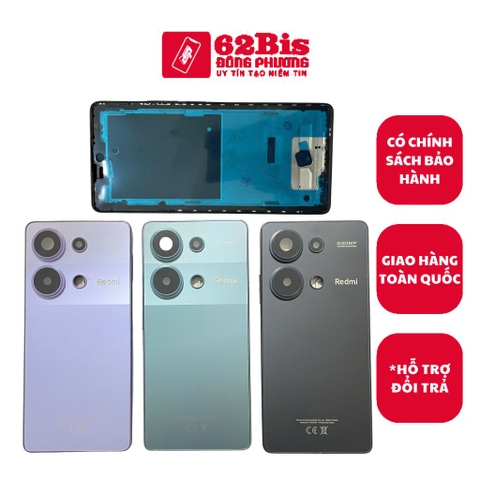 Vỏ Xiaomi Redmi Note 13 pro 4G / Poco M6 pro 4g Full có sườn (Zin)