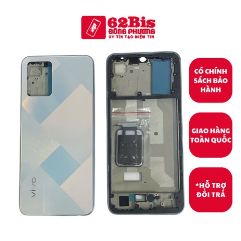 Vỏ Vivo Y21 - 2021 / Y33s / Y21s / Y33T / T1X  Full bộ có sườn (Zin)