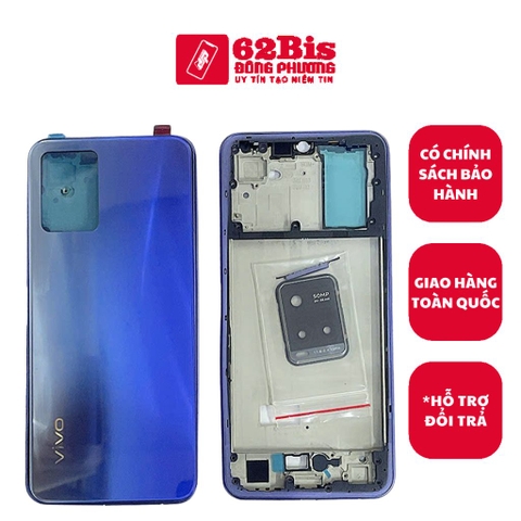 Vỏ Vivo Y21 - 2021 / Y33s / Y21s / Y33T / T1X  Full bộ có sườn (Zin)